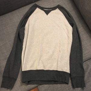 21men light/dark gray sweater